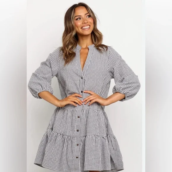 Petal & Pup gingham dress nwot - Picture 1 of 8